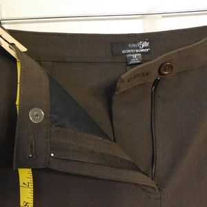 Brown Dress Pants  East 5th Secretly Slender 14